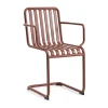 Fauteuil Palissade Cantilever, Iron red