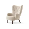 Fauteuil Petra VB3 High, Noix huilée-Karakorum 003