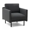 Fauteuil Rar, Re-Born dark grey
