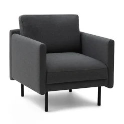 Fauteuil Rar, Re-Born dark grey