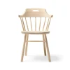 Fauteuil Småland, Laque mate claire