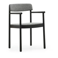 Fauteuil Timb, Black ash-Hallingdal 165