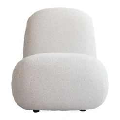 Fauteuil Toe Chair Flat 92x75 cm, Bouclé