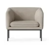 Fauteuil Turn, Coton lin naturel