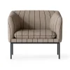 Fauteuil Turn, Pasadena (rayé)