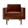 Fauteuil Wind, caramel cafe (rouge)