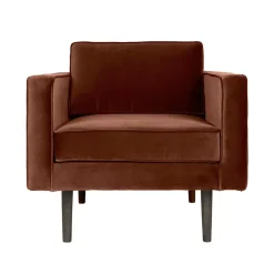 Fauteuil Wind, caramel cafe (rouge)