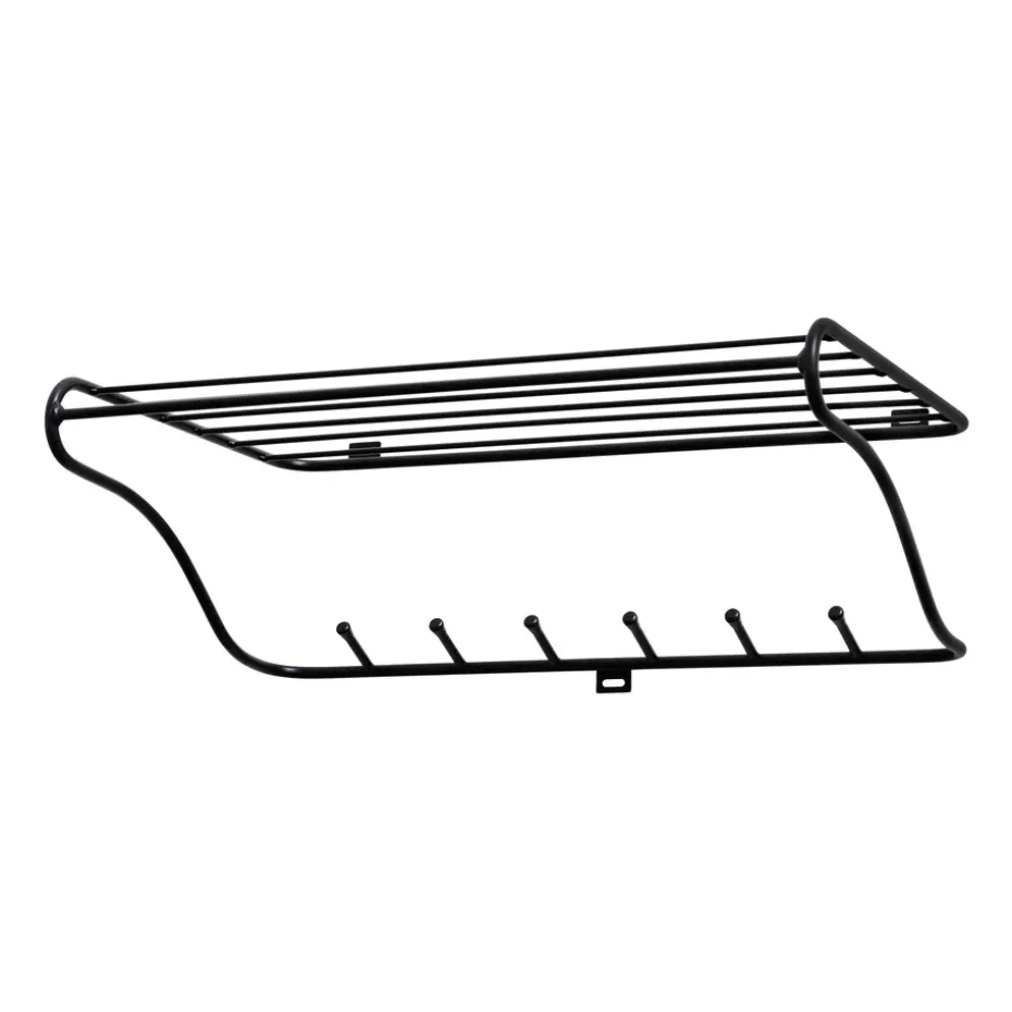 Hat Rack étagère à chapeaux, noir