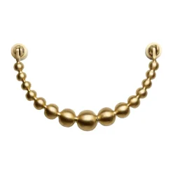 Heurtoir Garden Glory, Brushed brass