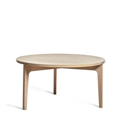 Höllviken table basse Ø80 cm, Chêne blanc pigmenté