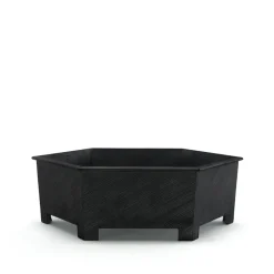 Jardinière Hexagon, Noir, n°3