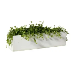 Jardinière Jorda, Blanc 60 cm