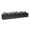 Jardinière Jorda, Noir 100 cm