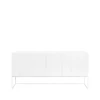 Kilt Light 180 table d'appoint, white, 4 portes