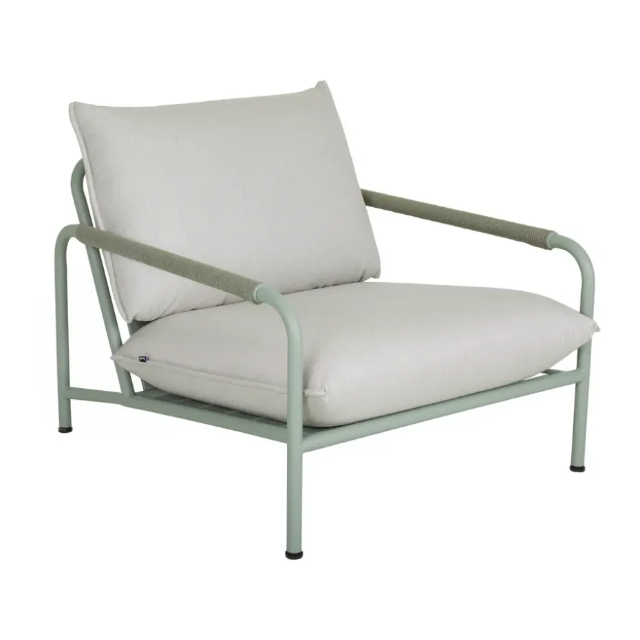 Lerberget fauteuil lounge, Vert-frêne
