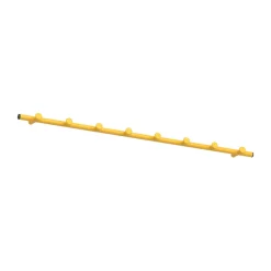 Liste de crochets Classic 100 cm, Noir