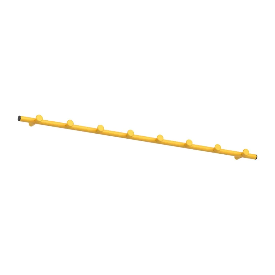 Liste de crochets Classic 100 cm, Noir