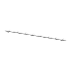 Liste de crochets Classic 50 cm, Blanc