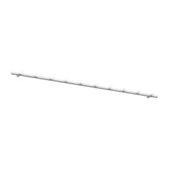 Liste de crochets Classic 50 cm, Noir