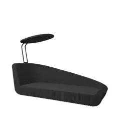 Lit de jour Savannah, Black, gauche