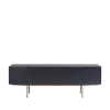 Luc Deluxe 200 table d'appoint, char grey, pieds p4, calcaire