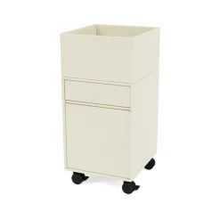 Meuble de rangement à roulettes Runner, vanilla 150