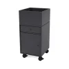 Meuble de rangement à roulettes Runner, anthracite 04