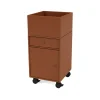 Meuble de rangement à roulettes Runner, hazelnut 146