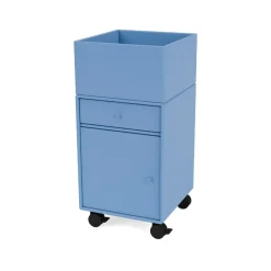 Meuble de rangement à roulettes Runner, azure 154