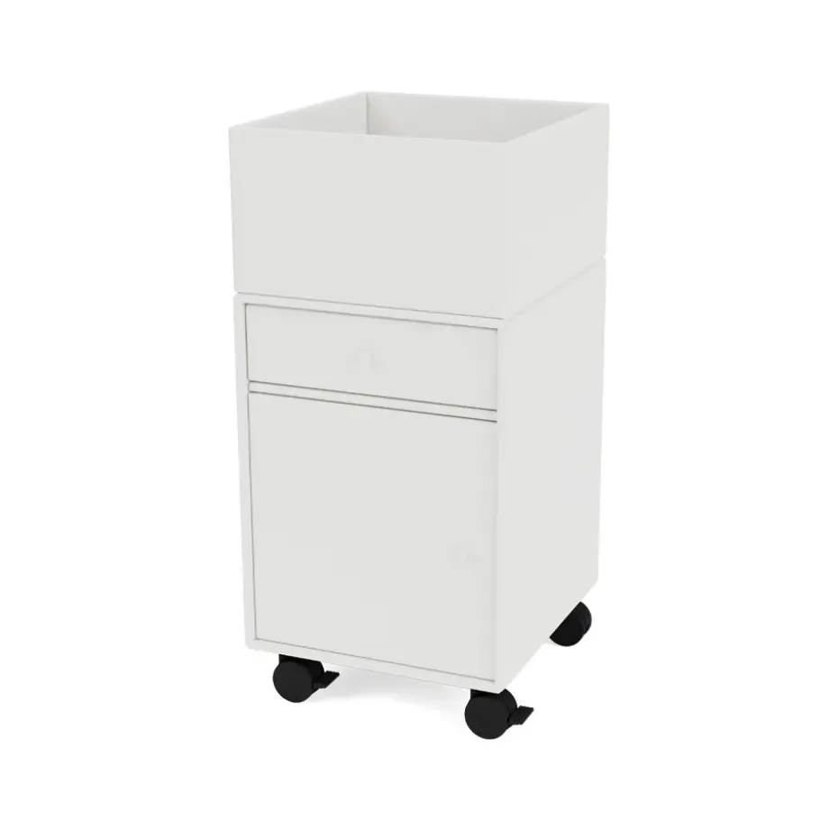Meuble de rangement à roulettes Runner, white 01