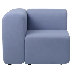 Module d'angle Lagoon droit, Bleu clair