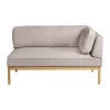 Module de canapé L37 7-9-13 angle droit 130 cm, Stone-lacquered oak