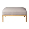 Module de canapé L37 7-9-13 pouf 90 cm, Stone-lacquered oak