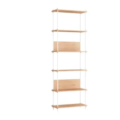 Moebe shelving system s.255.1.A, Chêne-blanc