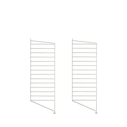 Montant d'étagère String, beige, 85x30 cm, lot de 2