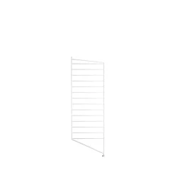 Montant d'étagère String, blanc, 85x30 cm, 1 pièce