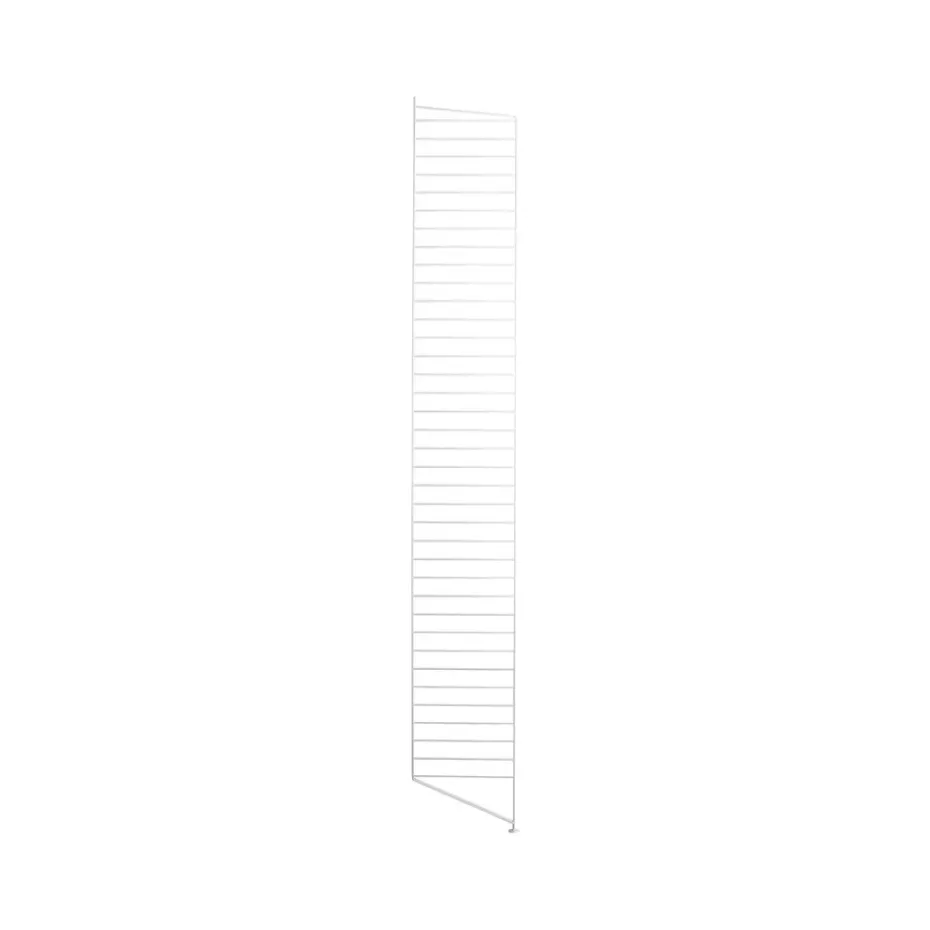 Montant d'étagère String, blanc, 200x30 cm, 1 pièce