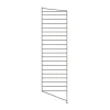 Montant d'étagère String, Brun foncé, 115x30 cm, 1 pièce