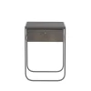Nati Tati Drawer table de chevet, storm grey, chêne fumé