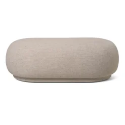 Ottomane Rico, Bouclé sable