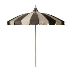 Parasol Garden Glory Outdoor, Beige-brun bande