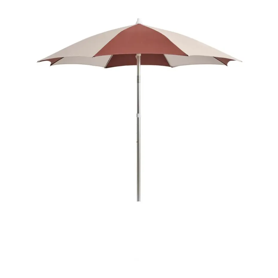 Parasol Terrazza Octagon, Off-white-burgundy