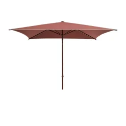 Parasol Terrazza Square, Off white-burgundy