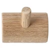 Patère 1 bouton Allsarp, Chêne
