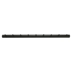 Patère 9 boutons Allsarp, Bouleau peint noir