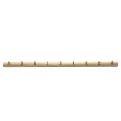 Patère 9 boutons Allsarp, Chêne