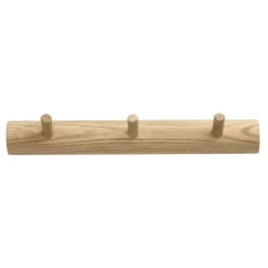 Patère 3 boutons Allsarp, Chêne