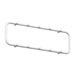 Patère Classic 60 cm, Blanc