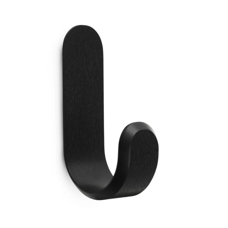 Patère Curve, noir