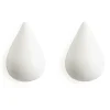 Patère Dropit, blanc petit